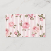 何人のキスピンクローズブライダルシャワー エンクロージャーカード (裏面)