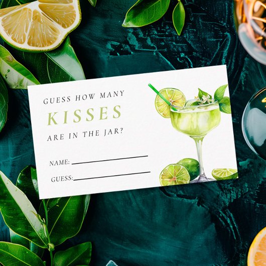 何人のキスメキシカンフィエスタブライダルシャワー エンクロージャーカード