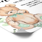 何人のキャンディーが緑のシャワーを浴びるゲームの看板 ポスター (角)