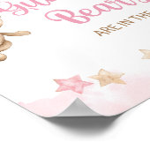 何人のグミベアのシャワーゲームピンクベアー ポスター (角)