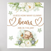 何人のグミベアのポスターを当てる ポスター (正面)