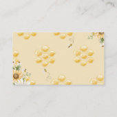 何人のグミベア赤ちゃんシャワーのゲーム エンクロージャーカード (裏面)