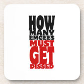 何人の人が解雇されなければならない コースター (正面)