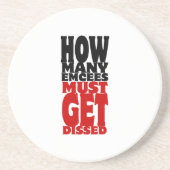 何人の人が解雇されなければならない コースター (正面)