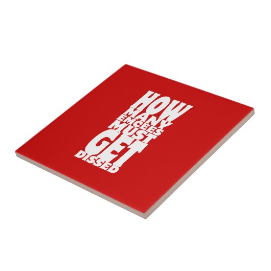 何人の人が解雇されなければならない タイル (側面)