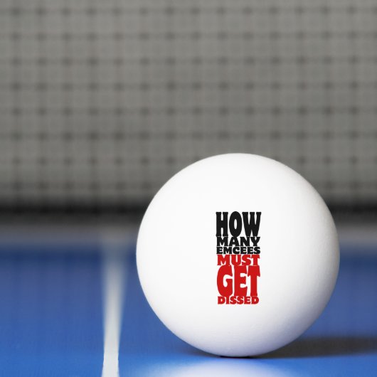 何人の人が解雇されなければならない 卓球ボール (ネット)