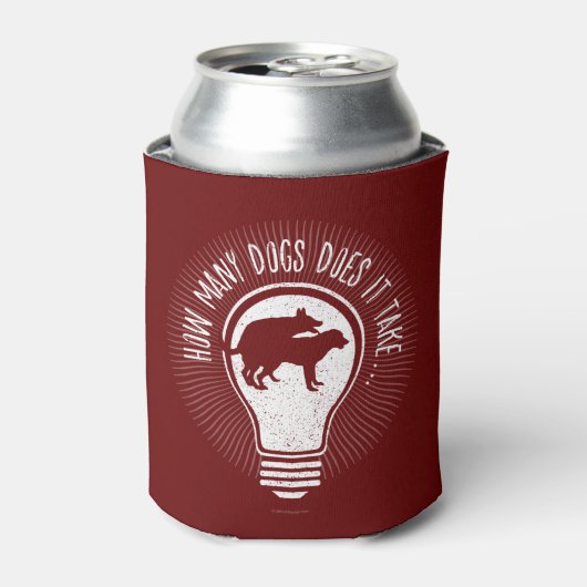 何匹の犬が必要かクーラーボックス 缶クーラー (缶正面)
