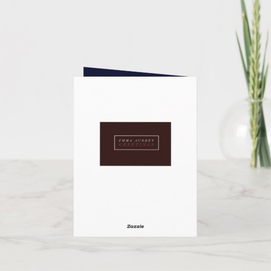 何十億もの星のカードを愛してる カード (裏面)