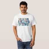 何十億もの星 Tシャツ (正面フル)