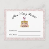 何名のキスカード旅行テーマ ポストカード (正面)