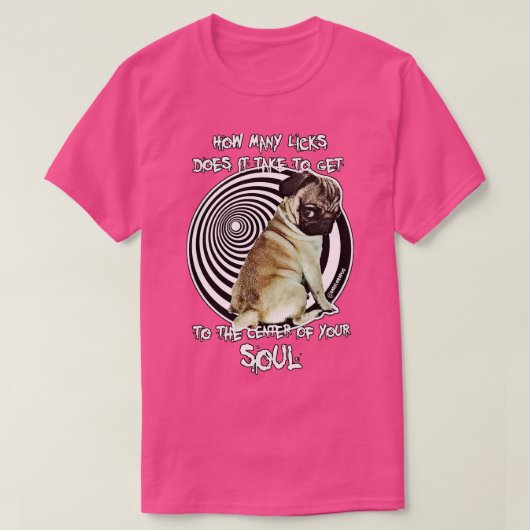 何回なめればいいの Tシャツ (デザイン正面)