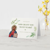 何年もお願いします！ カード (黄色い花)