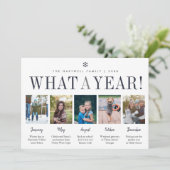 何年もの |年レビュー5フォトコラージュ シーズンカード (スタンド正面)