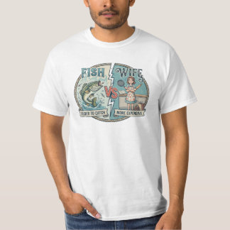 何年釣りしても妻が一番の Tシャツ
