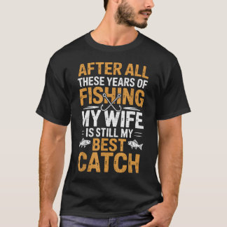 何年釣りをしても僕の妻はやっぱり僕の Tシャツ
