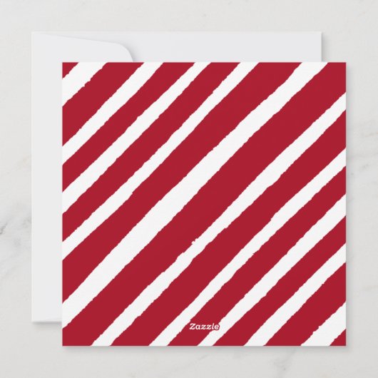 何年!フォトコラージュクリスマス シーズンカード (裏面)