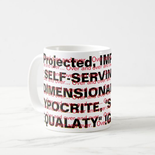 何度も… コーヒーマグカップ (正面左)