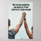 何感動的でもできる引用文 ポスター (正面)