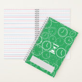 何時か。bグリーンBG ノートブック (内側)