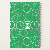 何時か。bグリーンBG ノートブック (裏面)