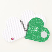 何時か。bグリーンBG ノートブック (内部)