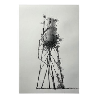 何時来るかシャーターを吊り下げた フォトプリント           