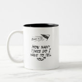 何時間か。 ツートーンマグカップ (左)