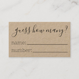 何枚のカード赤ちゃんシャワー推理ゲーム コーリングカード