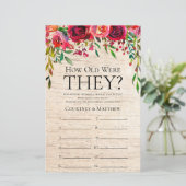 何歳だった素朴フローラブライダルシャワー (スタンド正面)