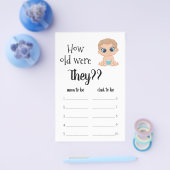 何歳だった？ベビーボーイ チラシ (シングル)