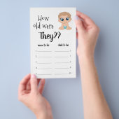 何歳だった？ベビーボーイ チラシ (ハンドル)