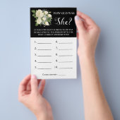 何歳だった?ホワイトローズゲームカード チラシ (ハンドル)