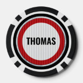 何歳でもOK 40歳の誕生日を祝うスピード制限標識 ポーカーチップ (裏面)
