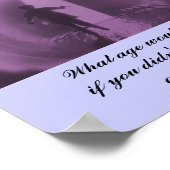 何歳になる？-ポスター ポスター (角)