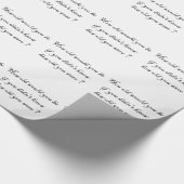 何歳になる？ – 包装紙 (角)