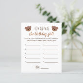 何歳の誕生日女の子の写真ゲーム (スタンド正面)