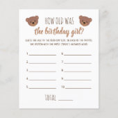 何歳の誕生日女の子の写真ゲーム (正面)