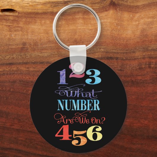 何番だ?ブンコおもしろい引用文 キーホルダー (正面)