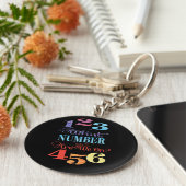 何番だ？ブンコおもしろい引用文 キーホルダー (側面)