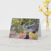 何疑問に思があのまわりにる カード (黄色い花)