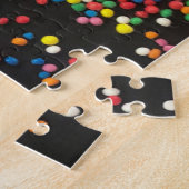 何百と何千という黒 ジグソーパズル (側面)