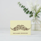 何百万もの口ひげ 名刺 (スタンド正面)