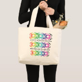 何百万人の中の一人 トートバッグ (正面(商品))