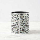 何百万人ものイワシ3-8-2011_ マグカップ (中央)