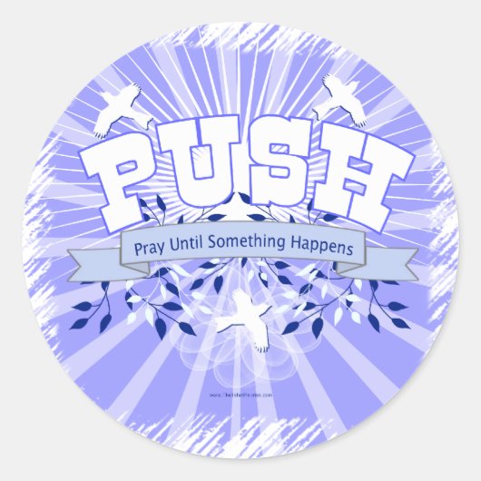 何祈かが起こるまで ラウンドシール (正面)