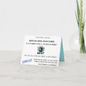 何祝? 招待状 (裏面)