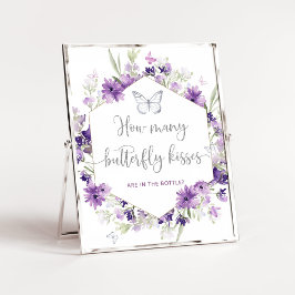 何蝶のキスの赤ちゃんシャワーゲームポスター ポスター