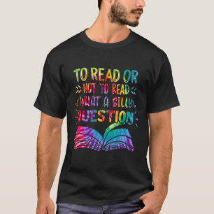 何読の質問が可愛いリバー間抜けか Tシャツ