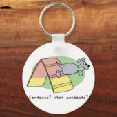 何連絡?犬の敏捷性キーチェーン キーホルダー (正面)