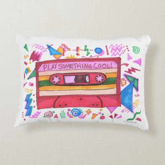 何遊カッコいいかEpic Music Mixtape Marker Art アクセントクッション (裏面)